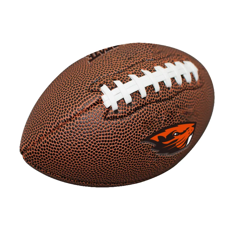 Rugby Balls For Handling Skills-Oregon State Mini Size Composite Football