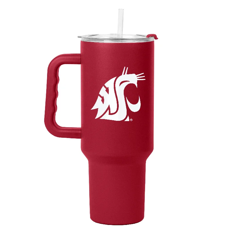 Sports Team Mugs For Clubs-Washington State 40oz Flipside Powder Coat Tumbler