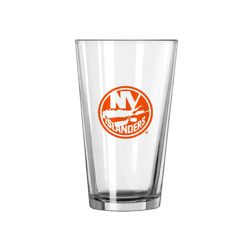 Team Mugs For Cheerleaders-New York Islanders 16oz Gameday Pint Glass