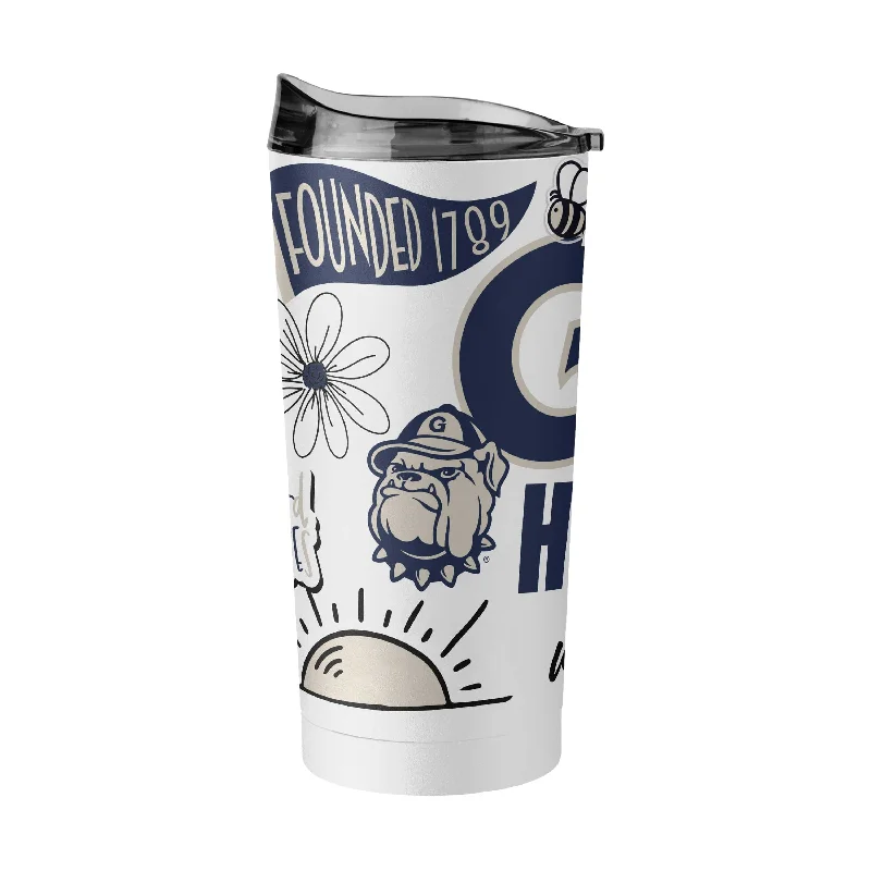 Special Edition Team Mugs-Georgetown 20oz Native Powder Coat Tumbler