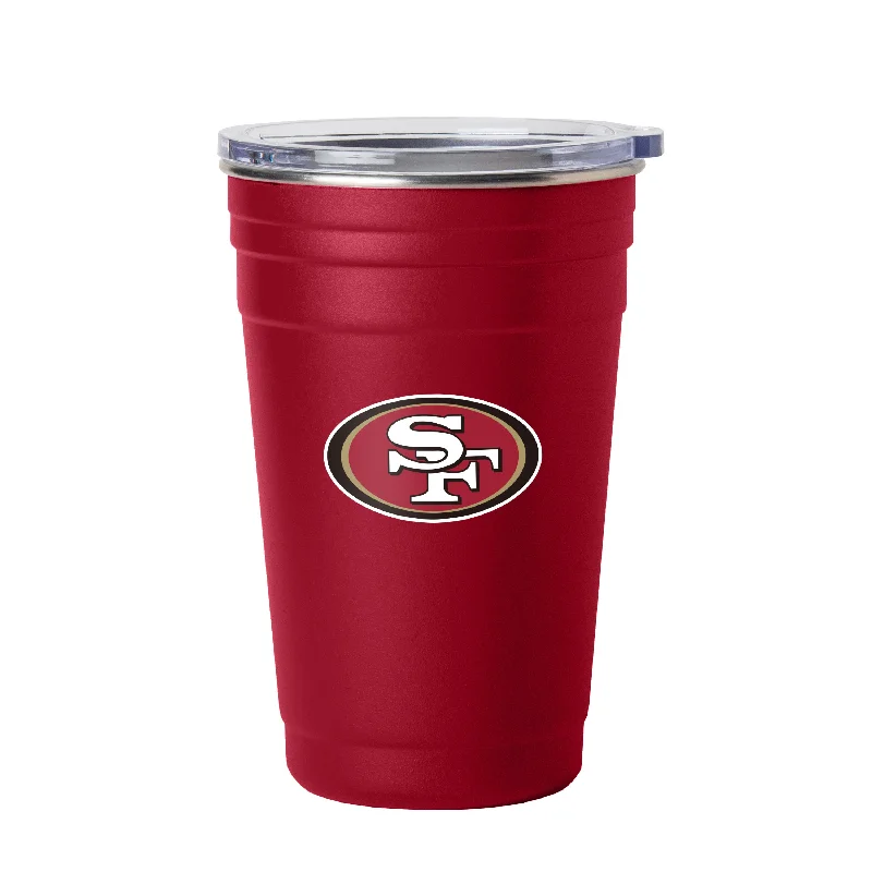 Best Personalized Team Mugs For Gift Shops-San Francisco 49ers 22oz Flipside Stainless Cup