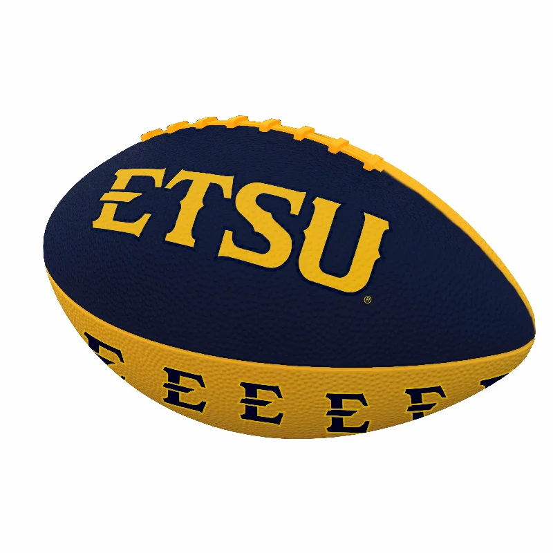 Rugby Balls For Better Handling Control-East TN State Mini Size Rubber Footballl