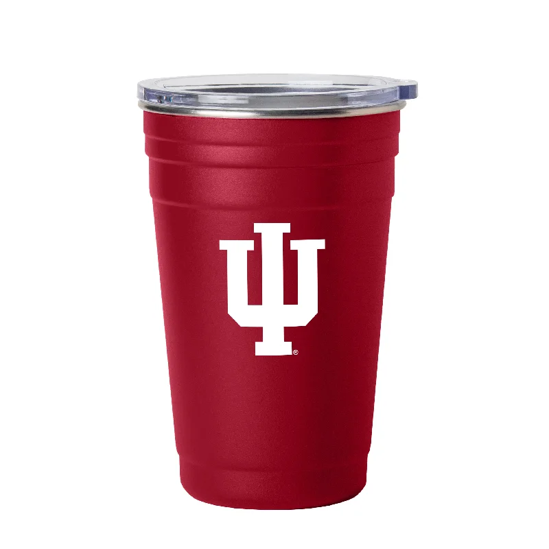 Personalized Team Coffee Mugs-Indiana 22oz Flipside Stainless Cup