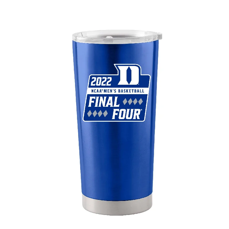 Custom Team Mugs For School Spirit-Duke 20oz Final Four Bound Stainless Tumbler