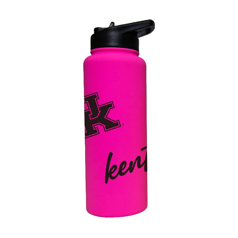 Eco-Friendly Team Mugs-Kentucky 34oz Electric Bold Soft Touch Quencher