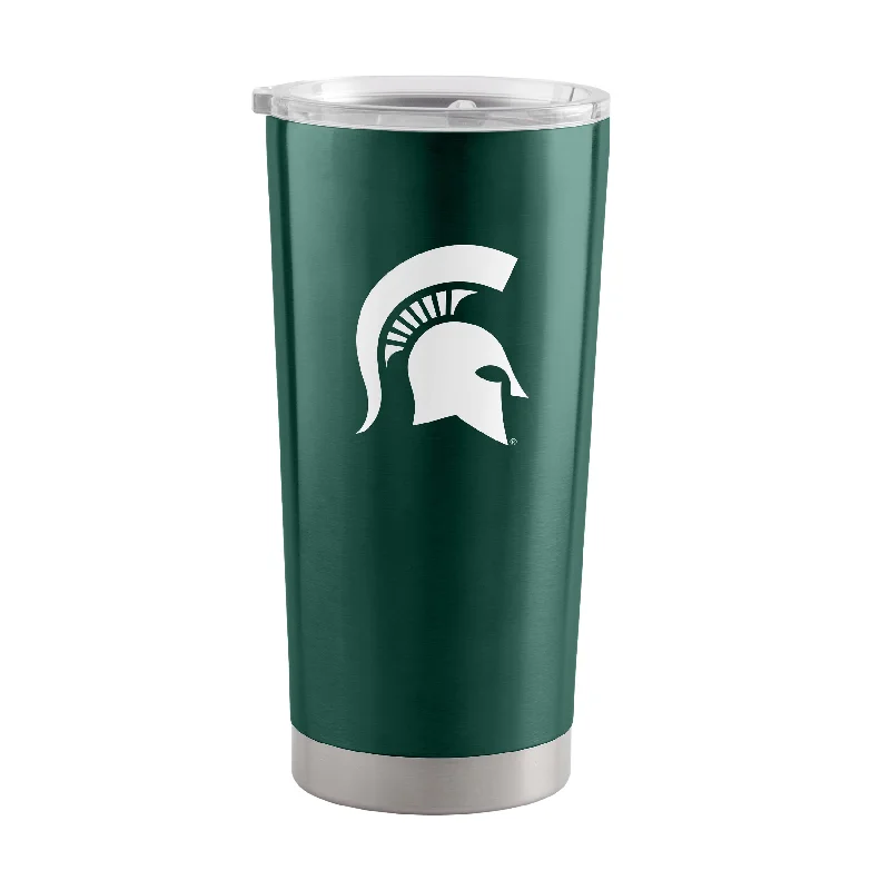 Personalized Team Mugs With Photos-Michigan State Swagger 20oz Stainless Tumbler