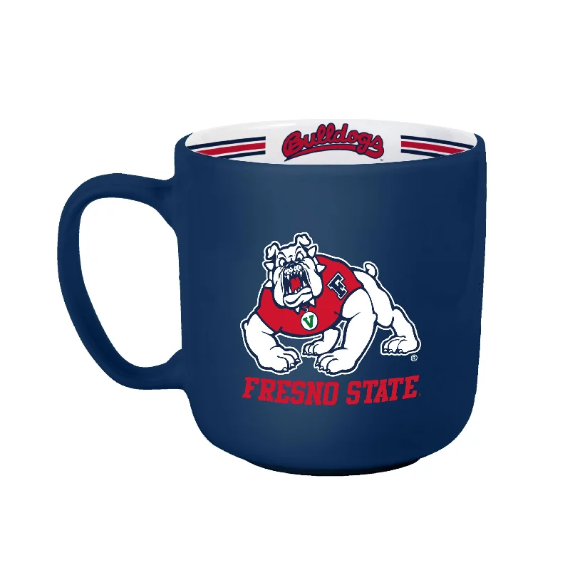 Team Mugs With Group Pictures-Fresno State 15oz Stripe Mug