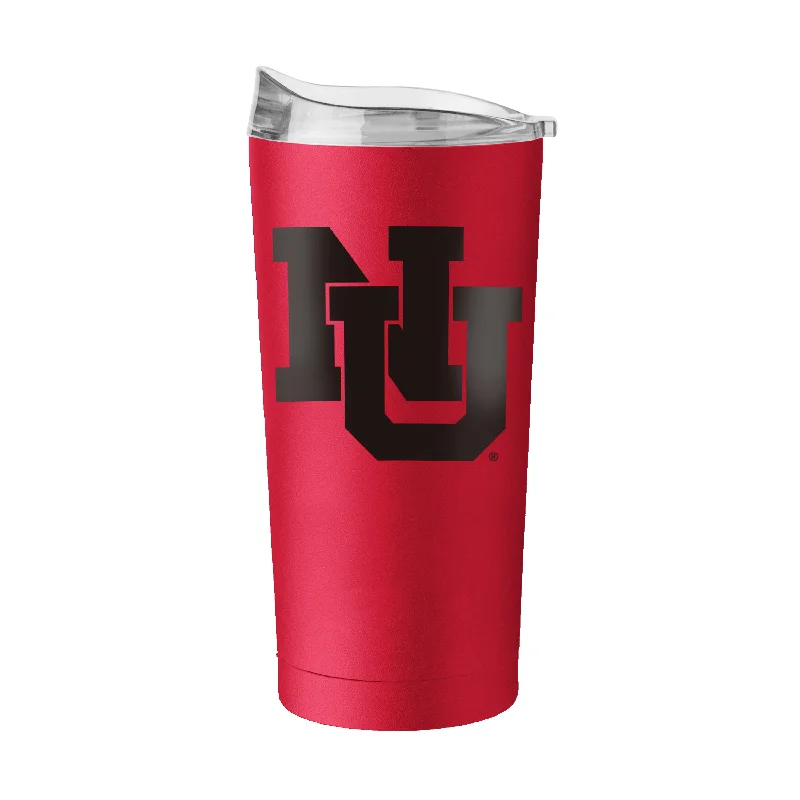 Personalized Team Mugs For Recognition-Nebraska Vault 20oz Flipside Powder Coat Tumbler