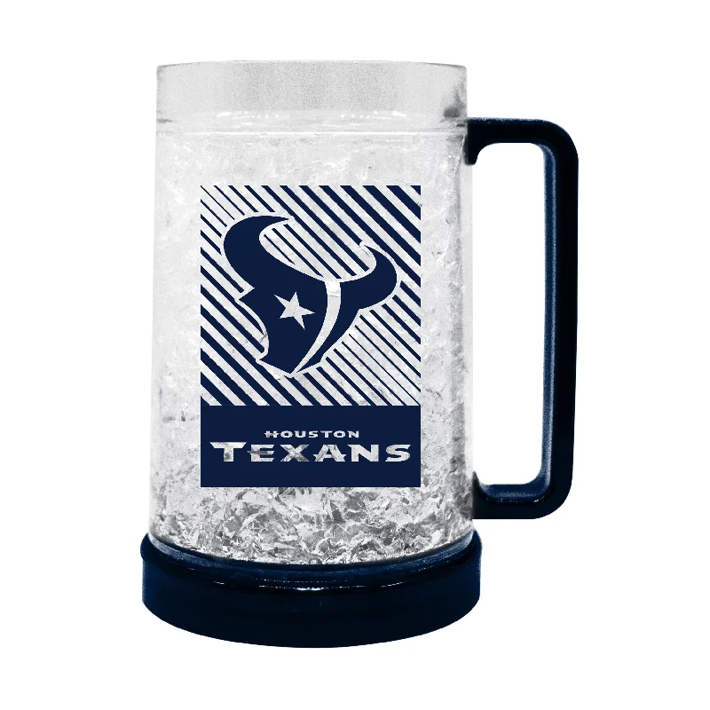 Bulk Personalized Team Mugs-Houston Texans Freezer Mug