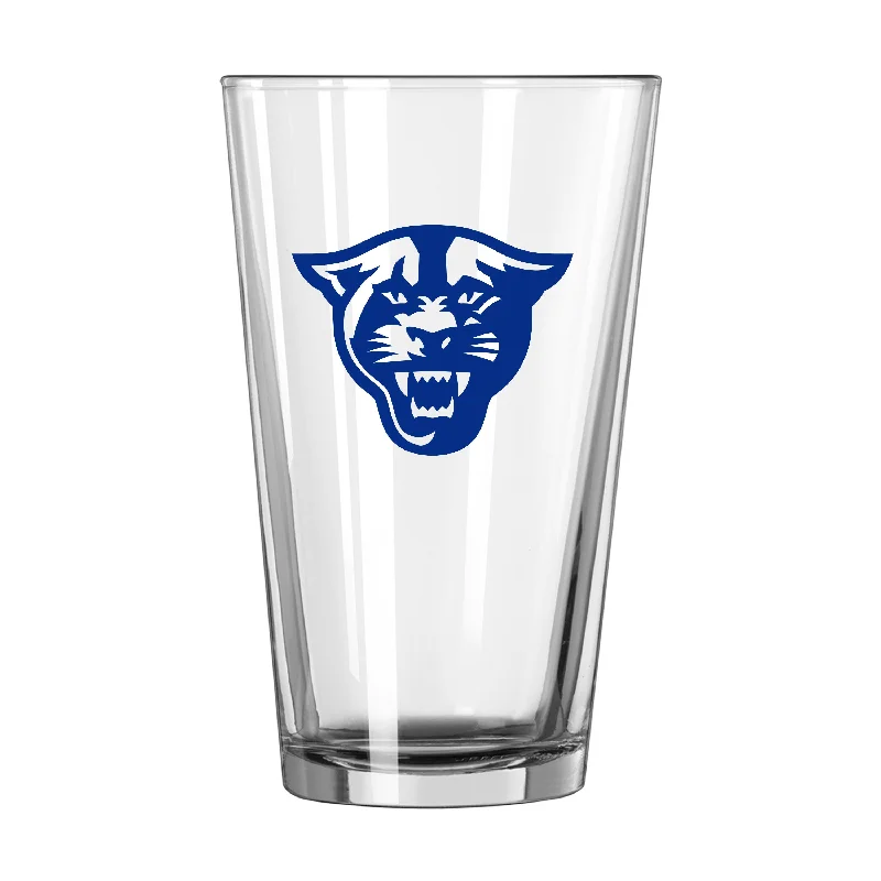 Custom Mug Sets For Teams-Georgia State 16oz Gameday Pint Glass