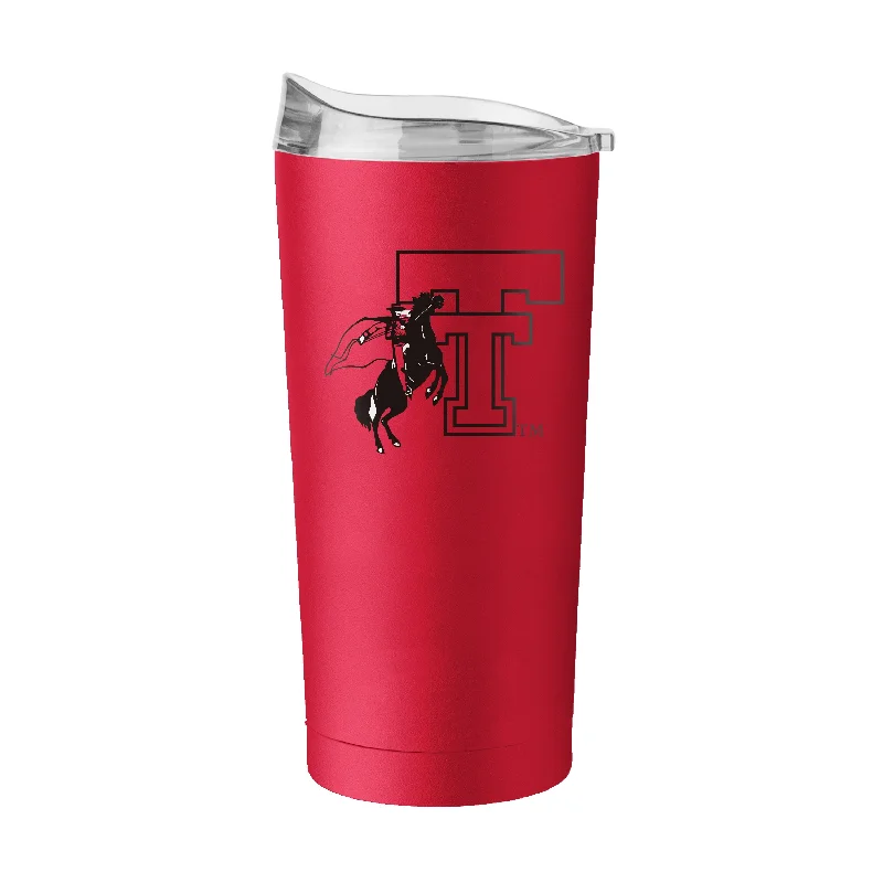 Custom Team Mugs With Slogans And Quotes-Texas Tech Vault 20oz Flipside Powder Coat Tumbler