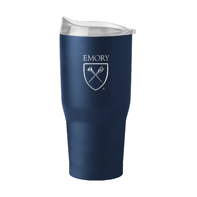 Custom Team Mugs For Large Groups-Emory University 30oz Flipside Powder Coat Tumbler