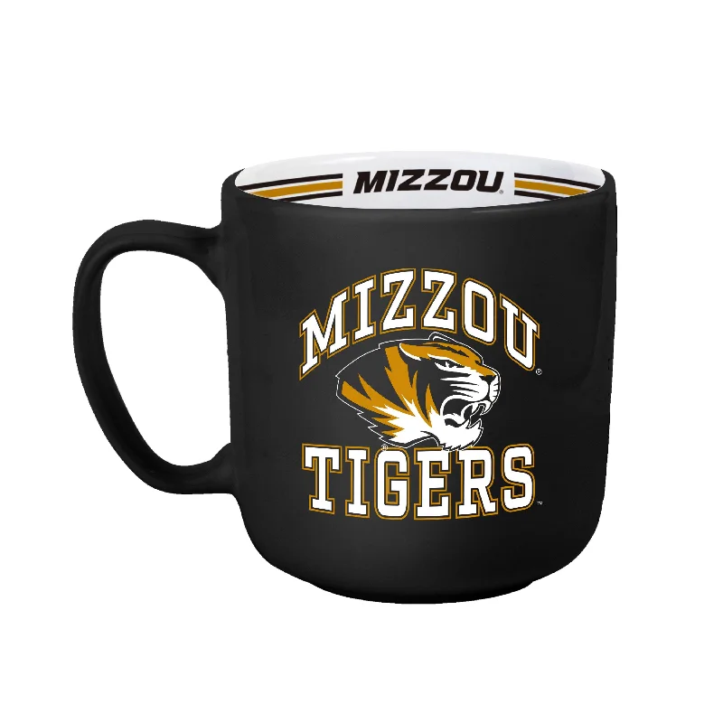 Customizable Sports Team Mugs-Missouri 15oz Stripe Mug