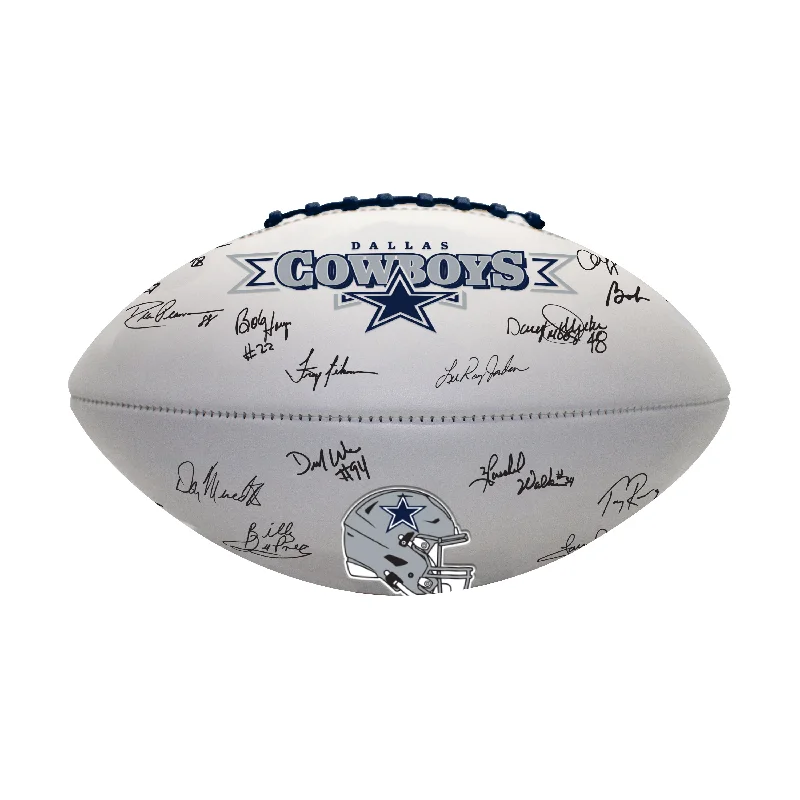 Heavy Duty Training Rugby Balls-Dallas Cowboys Autograph Signature Football