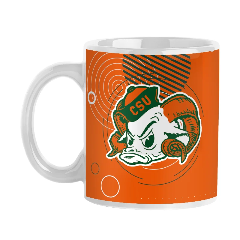 Team Mugs For Fundraising Events-Colorado State Vault 11oz Gameday Sublimated Mug