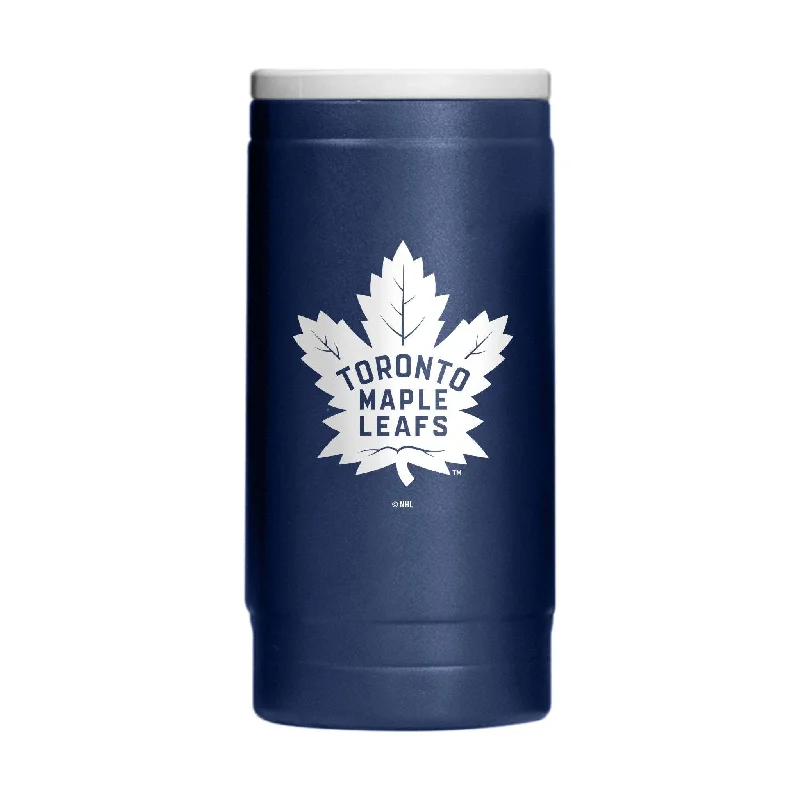 Team Mugs For Charity Events-Toronto Maple Leafs 12oz Flipside Powder Coat Slim Can Coolie