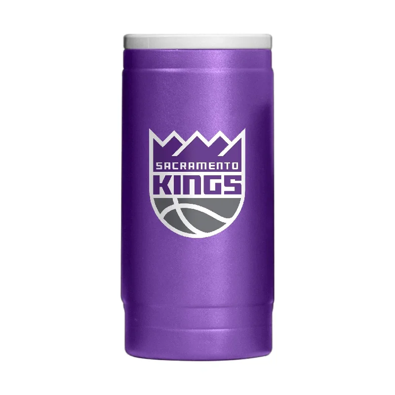 Limited Edition Custom Team Mugs-Sacramento Kings 12oz Flipside Powder Coat Slim Can Coolie