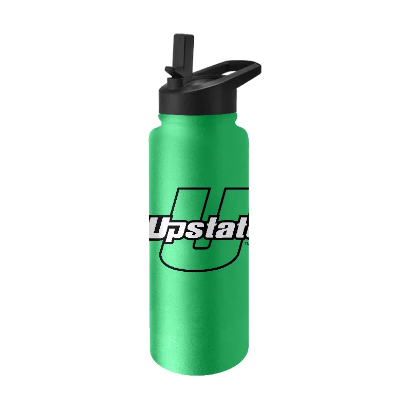 Custom Team Mugs For Celebrating Achievements-South Carolina Upstate 34oz Logo Quencher Bottle