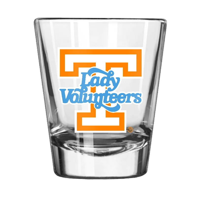 Personalized Team Mugs With Group Photos-Tennessee Lady Vols 2oz Gameday Shot Glass