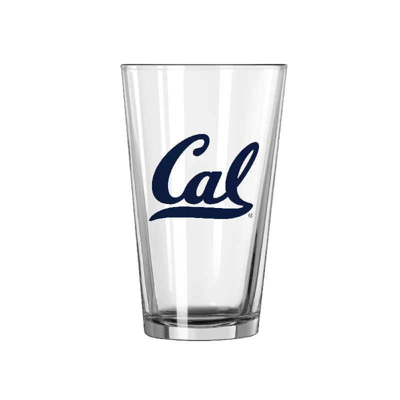 Custom Sports Team Mugs With Name-Cal Berkley 16oz Gameday Pint Glass