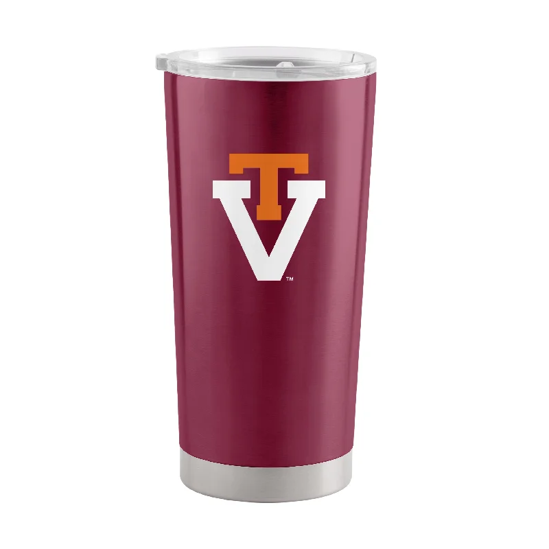 Custom Team Mugs For Work Events-Virginia Tech Vault 20oz Gameday Stainless Tumbler