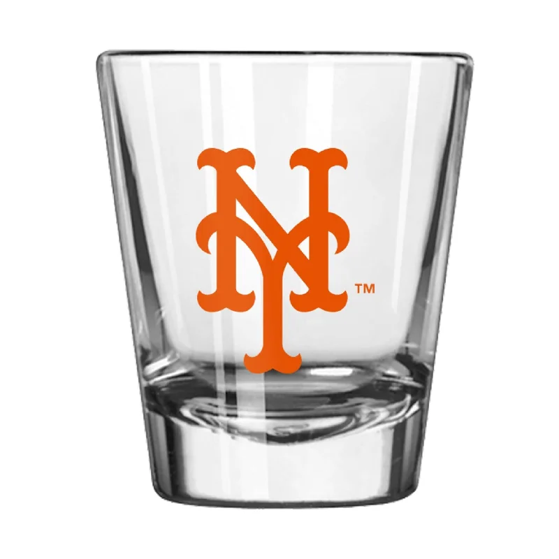 Unique Personalized Team Mugs-New York Mets 2oz Gameday Shot Glass