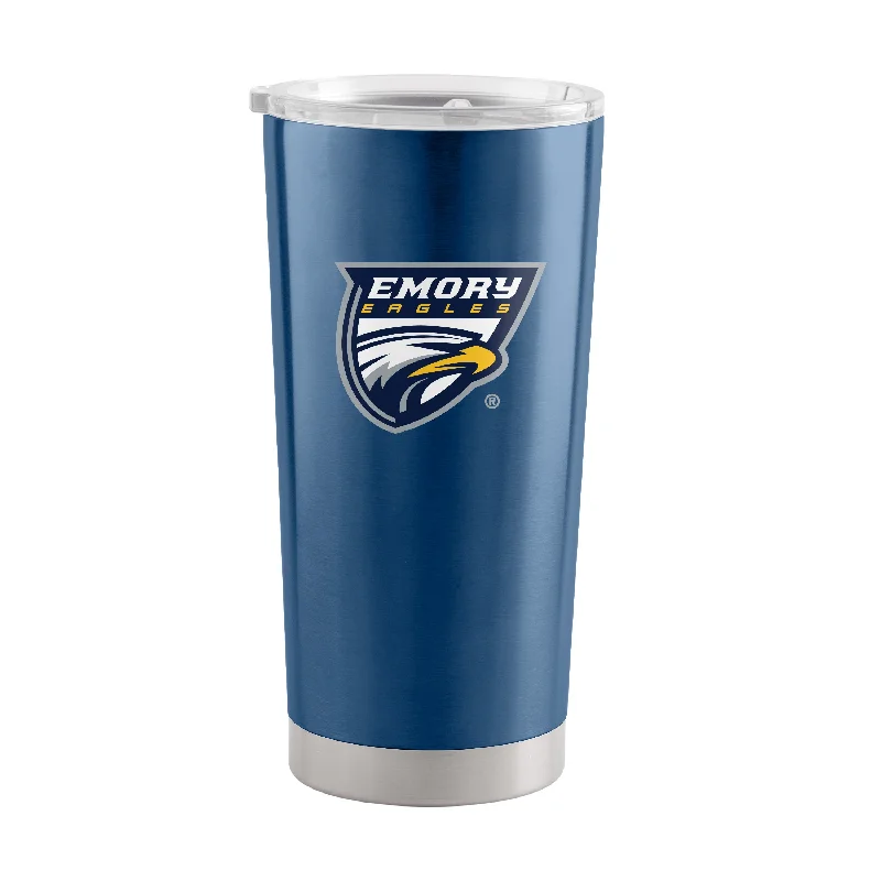 Custom Team Mugs For Club Events-Emory University 20oz Gameday Stainless Tumbler