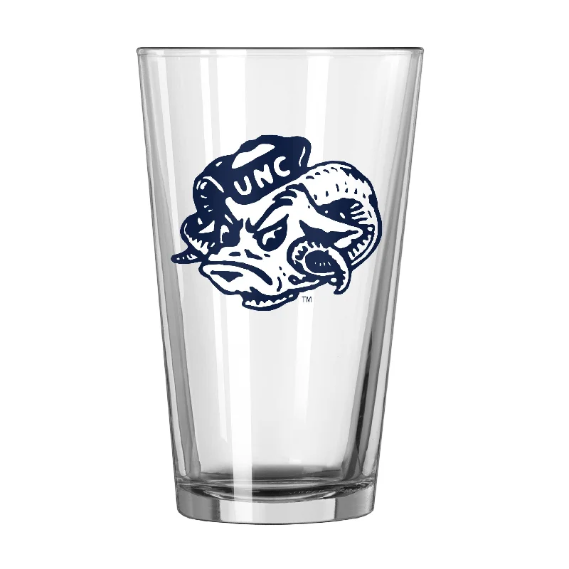 Printed Team Mugs-North Carolina Vault Ram 16oz Pint Glass