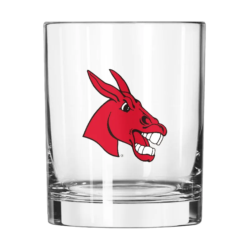 Sports Team Mugs With Team Logos-Central Missouri 14oz Gameday Rocks Glass