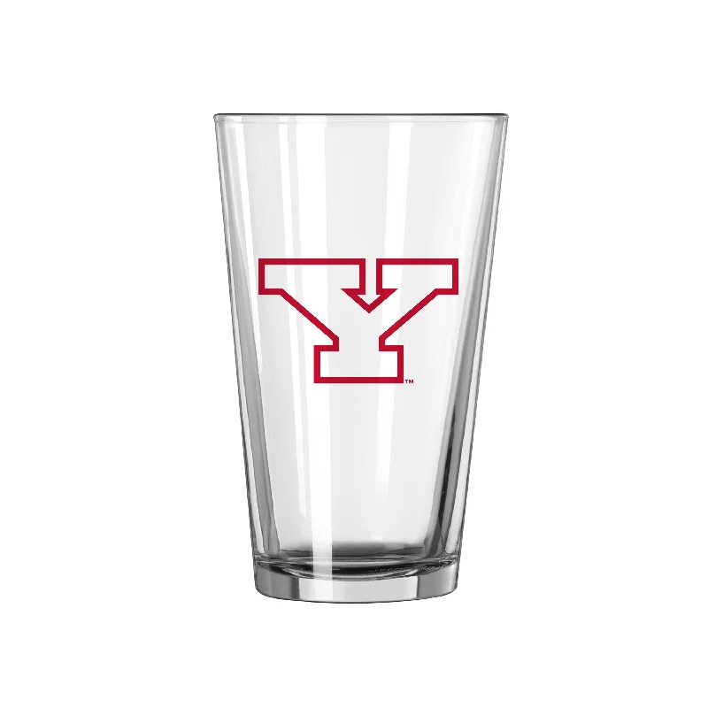 Personalized Team Mugs With Photos-Youngstown 16oz Gameday Pint Glass