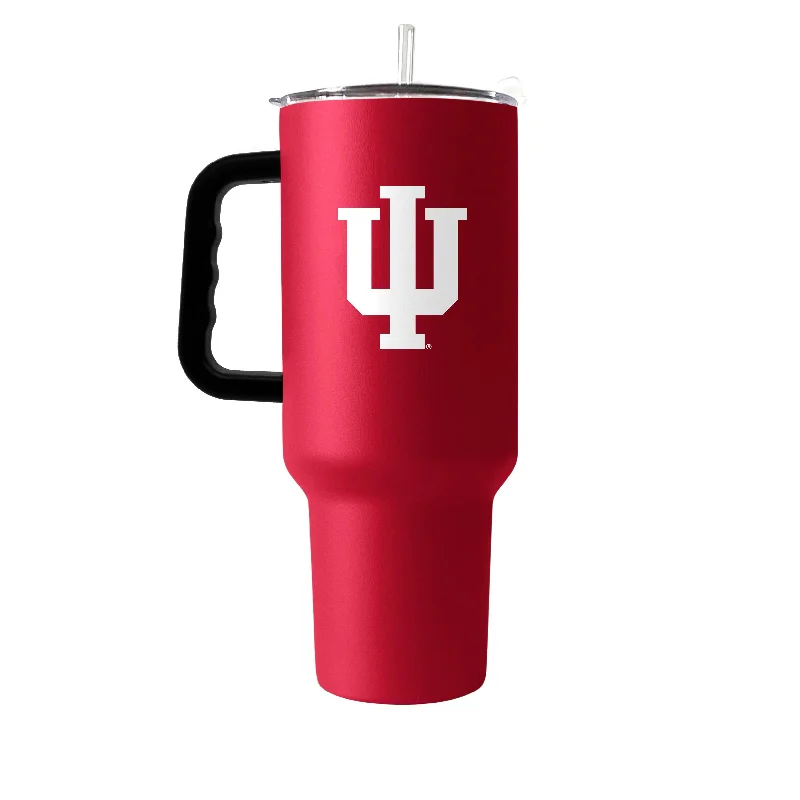 Funny Personalized Team Mugs-Indiana 40oz Flipside Powder Coat Tumbler