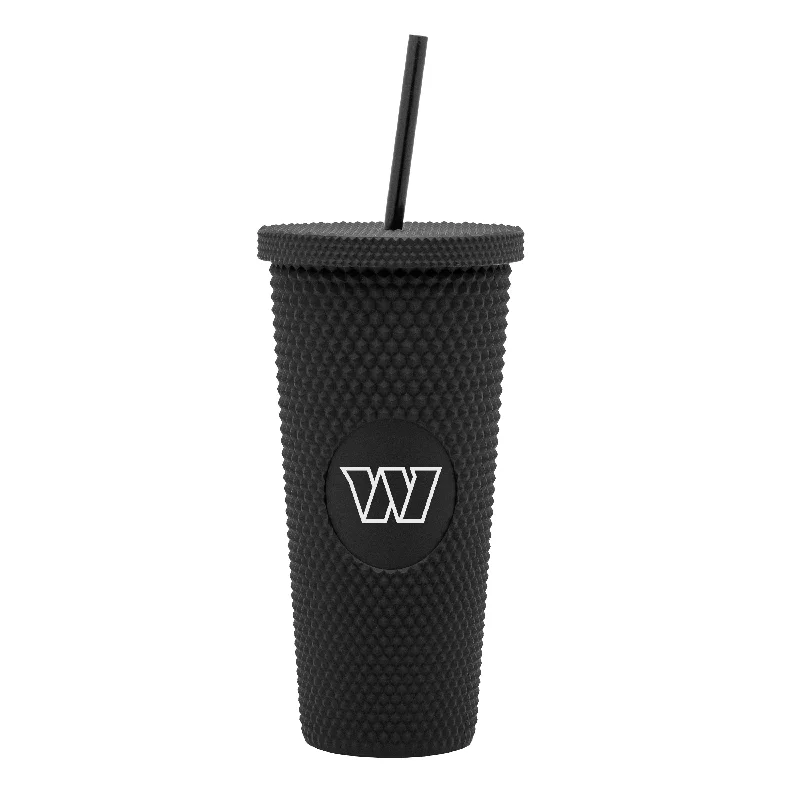 Gift Mugs For Teams-Washington Commanders 24oz Studded Tumbler