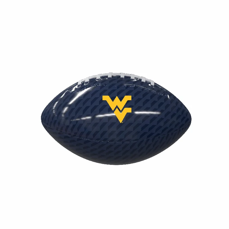 Rugby Balls For Strategic Play-West Virginia Mini Size Glossy Football