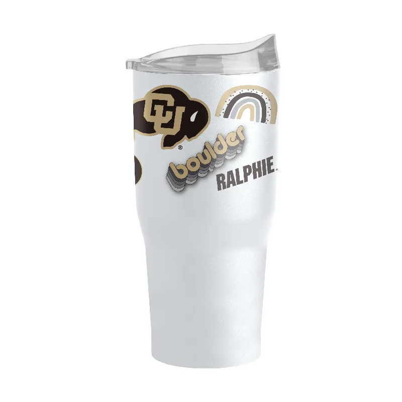 Bulk Personalized Team Mugs-Colorado 30oz Native Powder Coat Tumbler