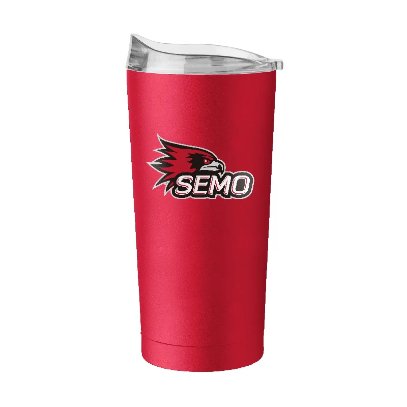 Team Mugs With Team Colors-Southeast Missouri 20oz Flipside Powder Coat Tumbler