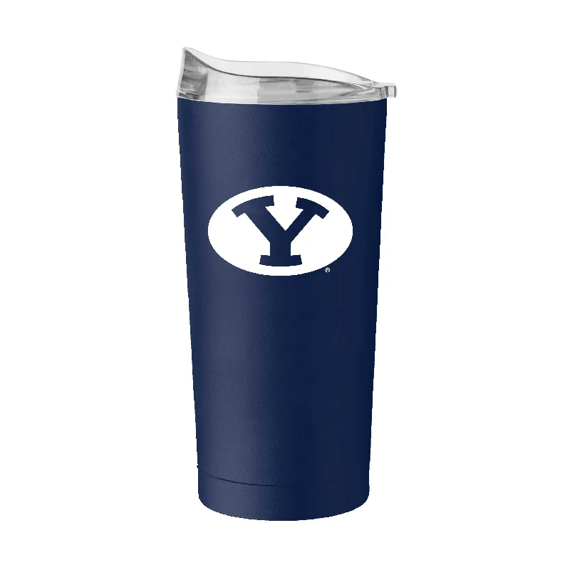 Team Mugs With Group Photos-Brigham Young 20oz Flipside Powder Coat Tumbler