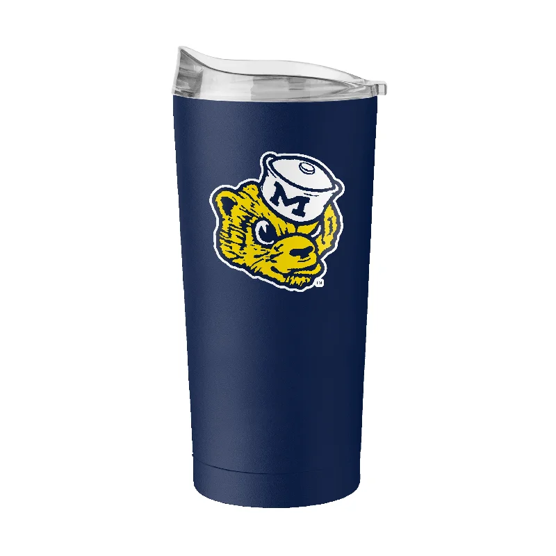 Team Mugs With Player Images-Michigan Vault 20oz Flipside Powder Coat Tumbler