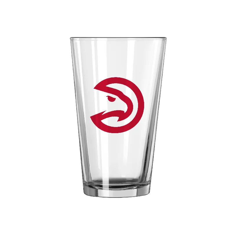 Classic Team Mugs-Atlanta Hawks 16oz Gameday Pint Glass