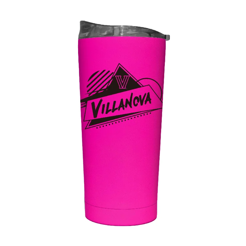 Team Mugs For Group Events-Villanova 20oz Electric Rad Soft Touch Tumbler