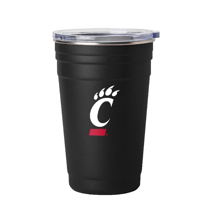 Team Mugs With Team Colors-Cincinnati 22oz Flipside Stainless Cup