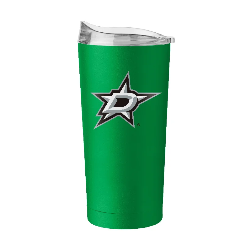 Team Mugs For Group Events-Dallas Stars 20oz Flipside Powder Coat Tumbler