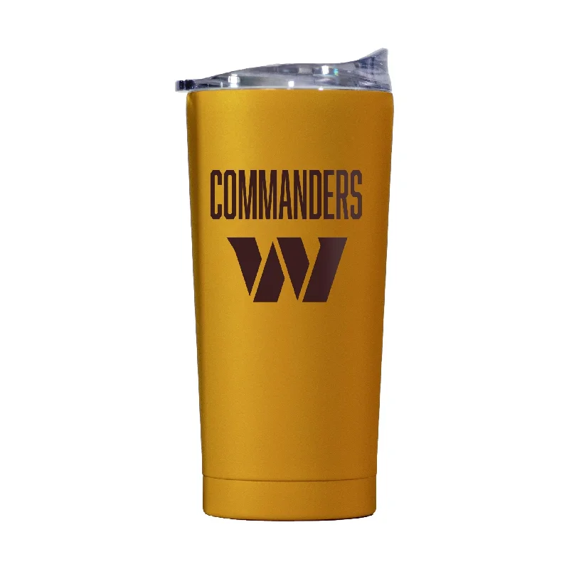 Team Mugs For Coaches-Washington Commanders 20oz Huddle Powder Coat Tumbler