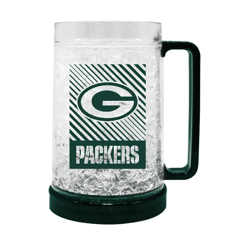 Custom Team Mugs For Club Events-Green Bay Packers Freezer Mug