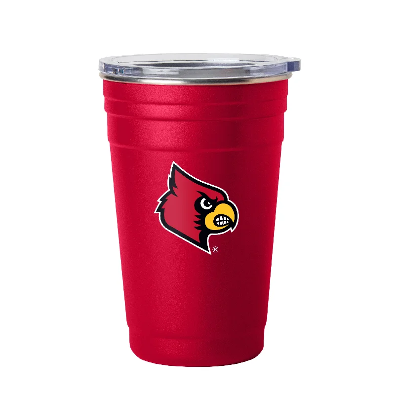 Personalized Mugs For Team Members-Louisville 22oz Flipside Stainless Cup