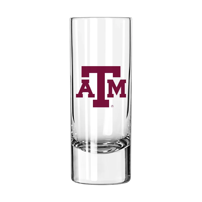 Personalized Mugs For Sports Enthusiasts-Texas A&M 2.5oz Flipside Shooter