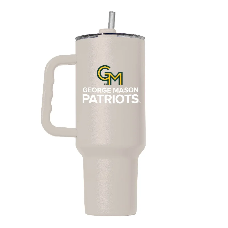 Team Mugs For Group Recognition-George Mason 40oz Archway Powder Coat Tumbler