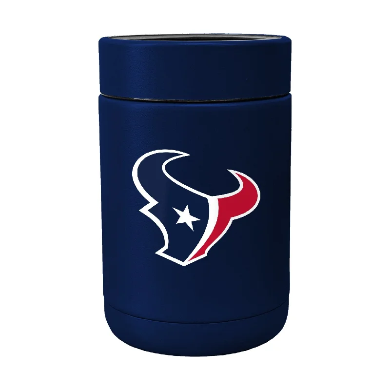 Custom Team Mugs With Fun Graphics-Houston Texans Flipside Powder Coat Coolie