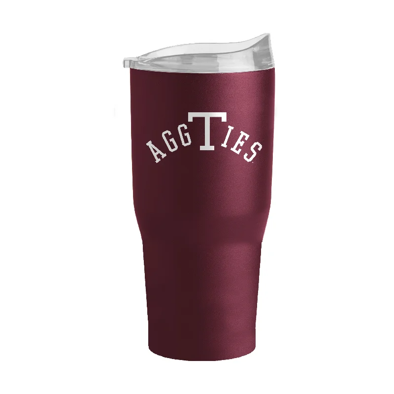 Team Mugs With Special Messages-Texas A&M Vault 30oz Flipside Powder Coat Tumbler