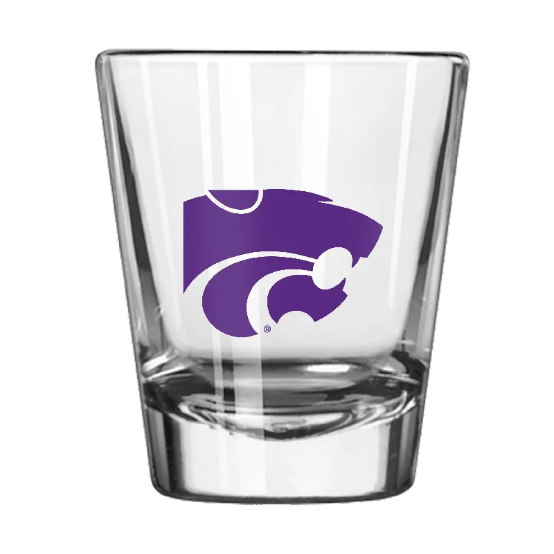 Custom Mugs For Team Gatherings-Kansas State 2oz Swagger Shot Glass