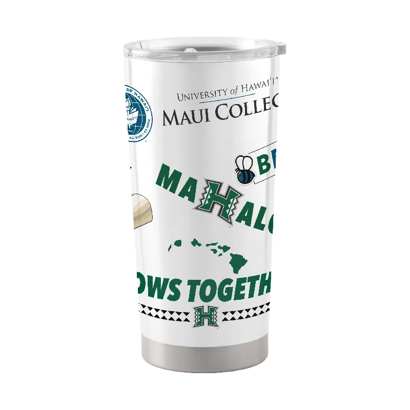 Gift Personalized Team Mugs-Hawaii - Maui 20oz Native Stainless Tumbler